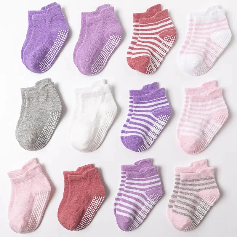 Calcetines antideslizantes (paquete de 12)